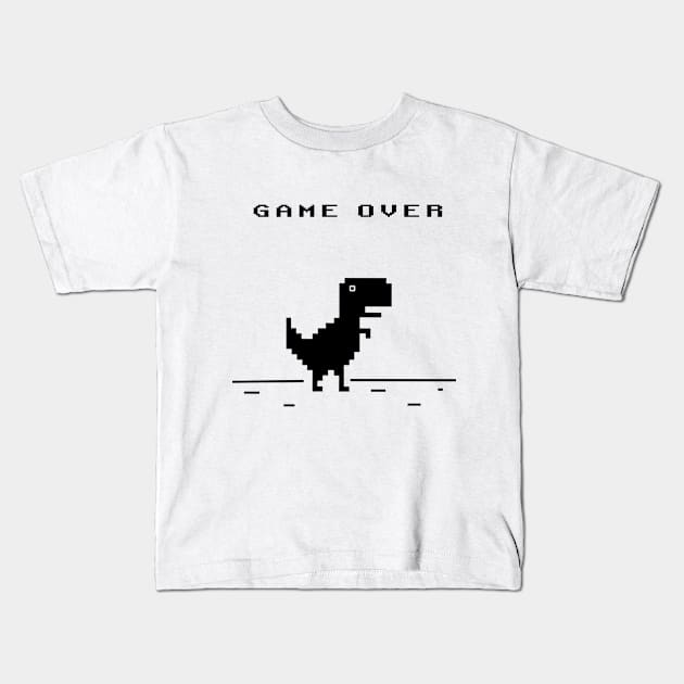 Dinosaur T-Rex Kids T-Shirt by MyAlterEgo